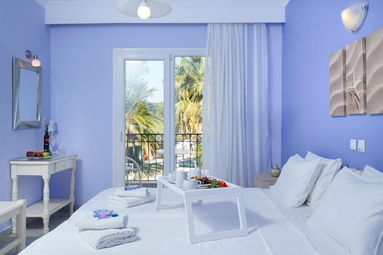 Eleani Hotel Prínos Buitenkant foto